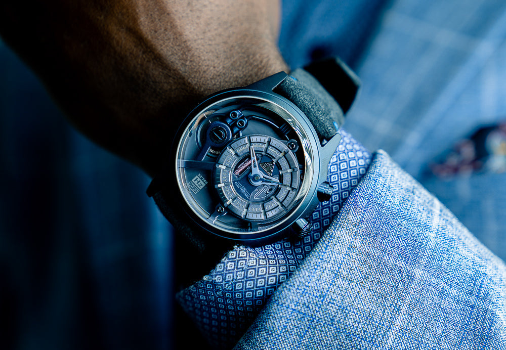 The Blue Z Leather